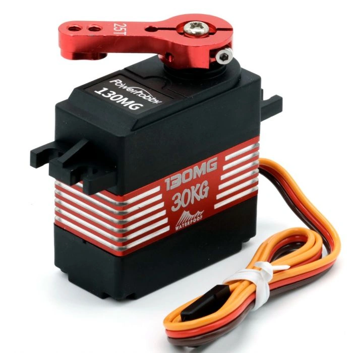 Heavy-Duty Metal Servo: Instant Torque, Waterproof Performance, 0.12s!